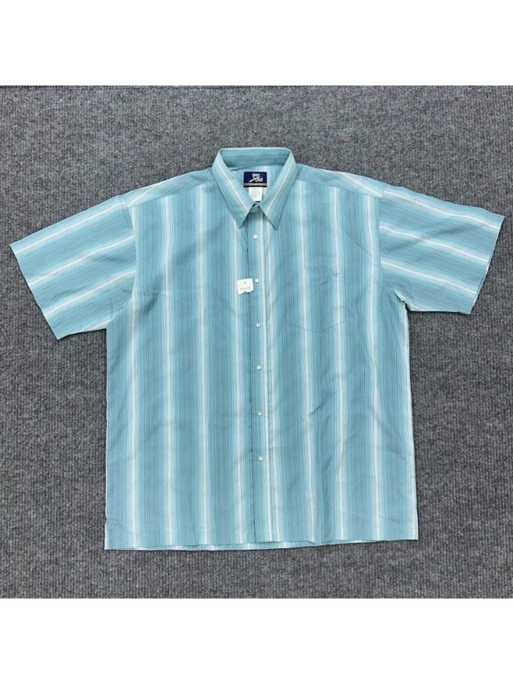Wrangler Twenty Xtreme 20X Striped Short Sleeve Pearl Snap Shirt Mens sz XXL NEW